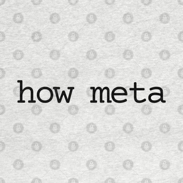 how meta by FrenArt